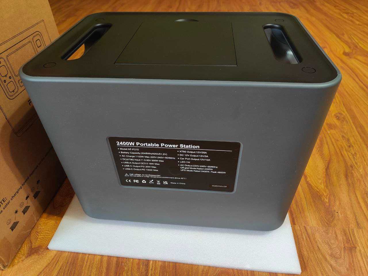 Зарядная станция AFERIY P210 2048Wh/2400W / Функция UPS (ИБП)