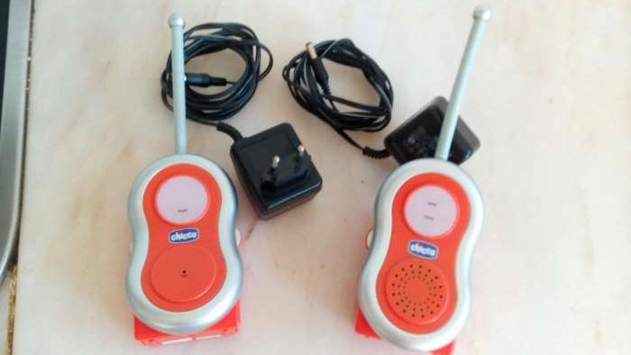 Intercomunicadores Chicco como novos