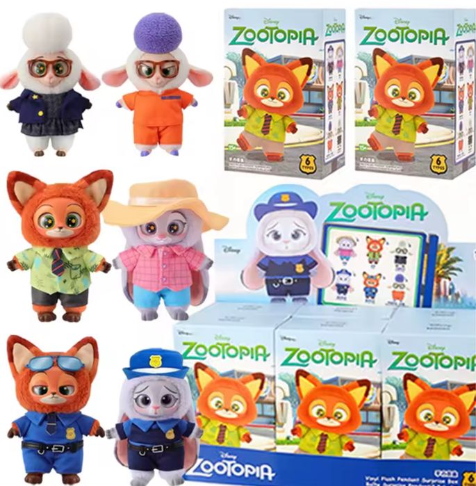 Іграшка Зоотрополія, Зоотрополіс,Звірополіс лабубу zootropolis Miniso