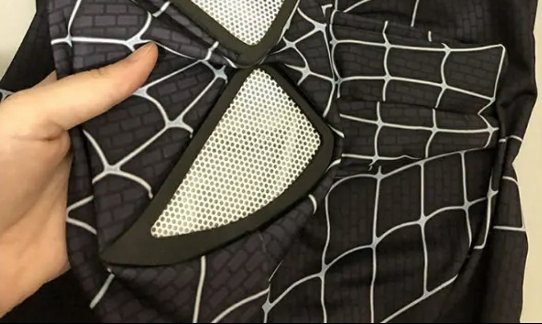 Fato Completo Homem Aranha Conjunto Cosplay Tamanho Real