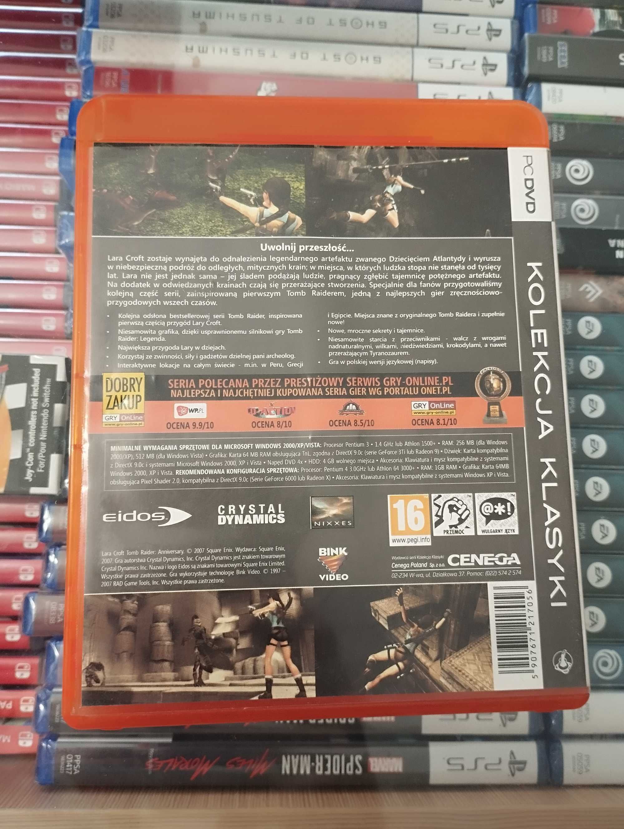 Tomb Raider: Anniversary [PC] Pomarańczowa Kolekcja Klasyki, PL