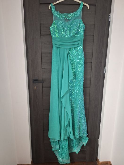 Dluga Sukienka suknia ślub wesele studniówka sylwester