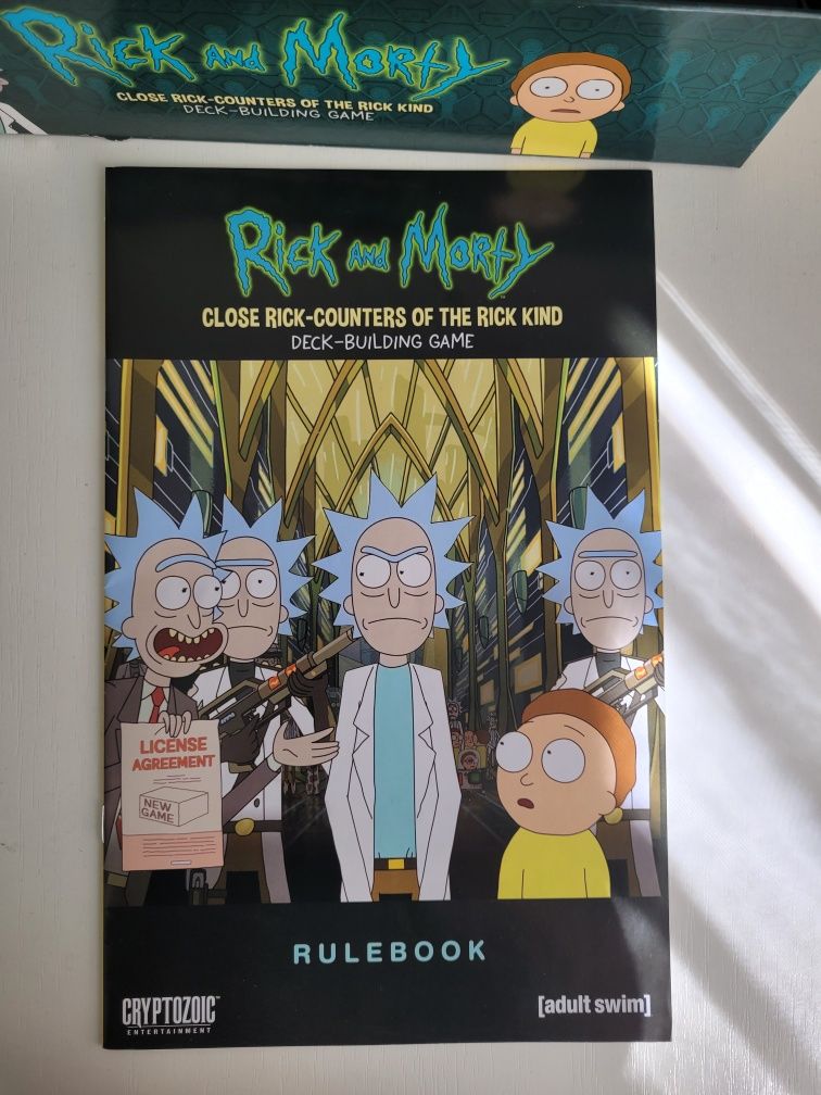 Настільна гра "Rick and Morty Close Rick-Counters of The Rick Kind"