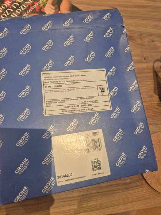 Grohe Metalowy wąż 2000 cm chrom