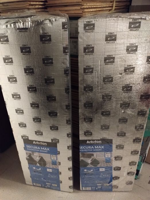 Podkład pod Panele Arbiton Secura Max Aquastop 5mm 13.6m 3w+