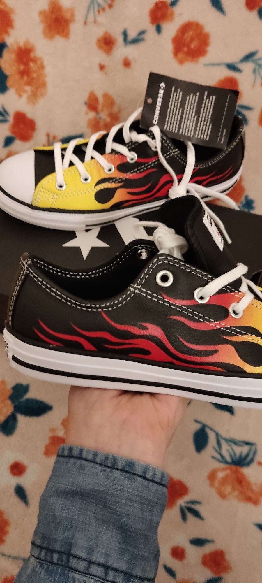 Converse Flame Płomienie nowe i oryginalne 36 na 36,5