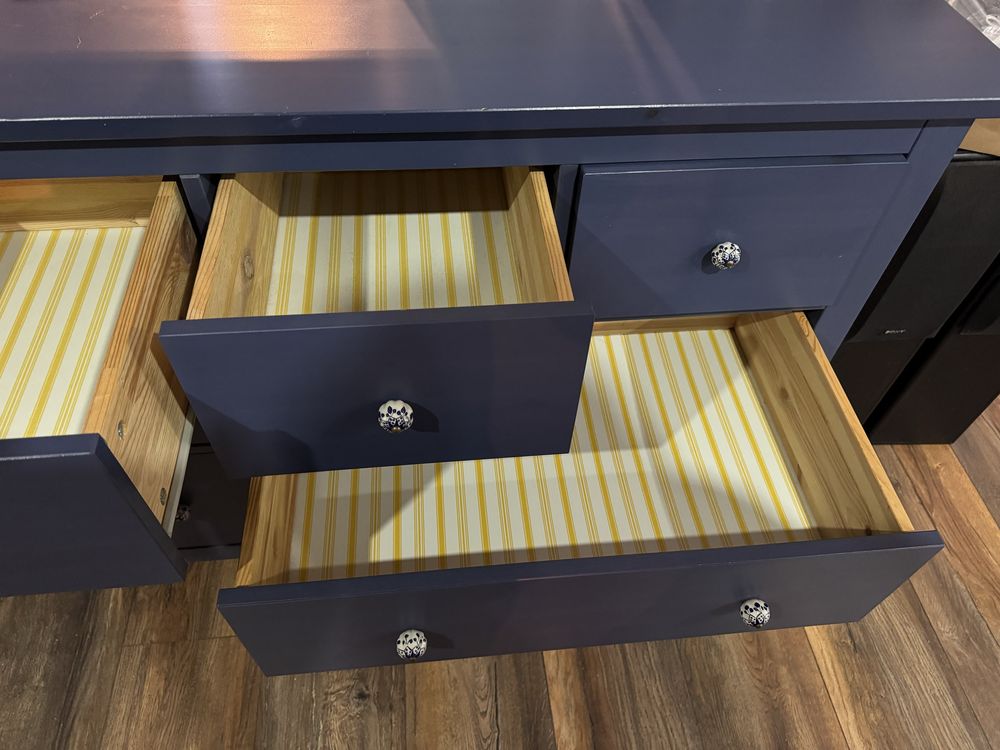 Comoda IKEA Hemnes Azul