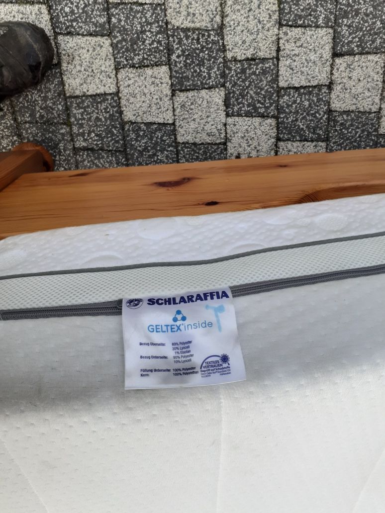 Łóżka sosnowe masywne lite drewno 100 / 200 cm
