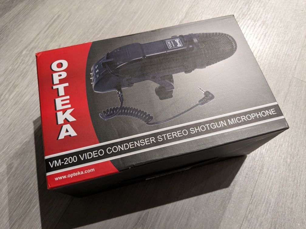 Microfone Condensador Opteka-VM200 Stereo