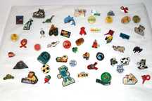 Pins antigos coleção