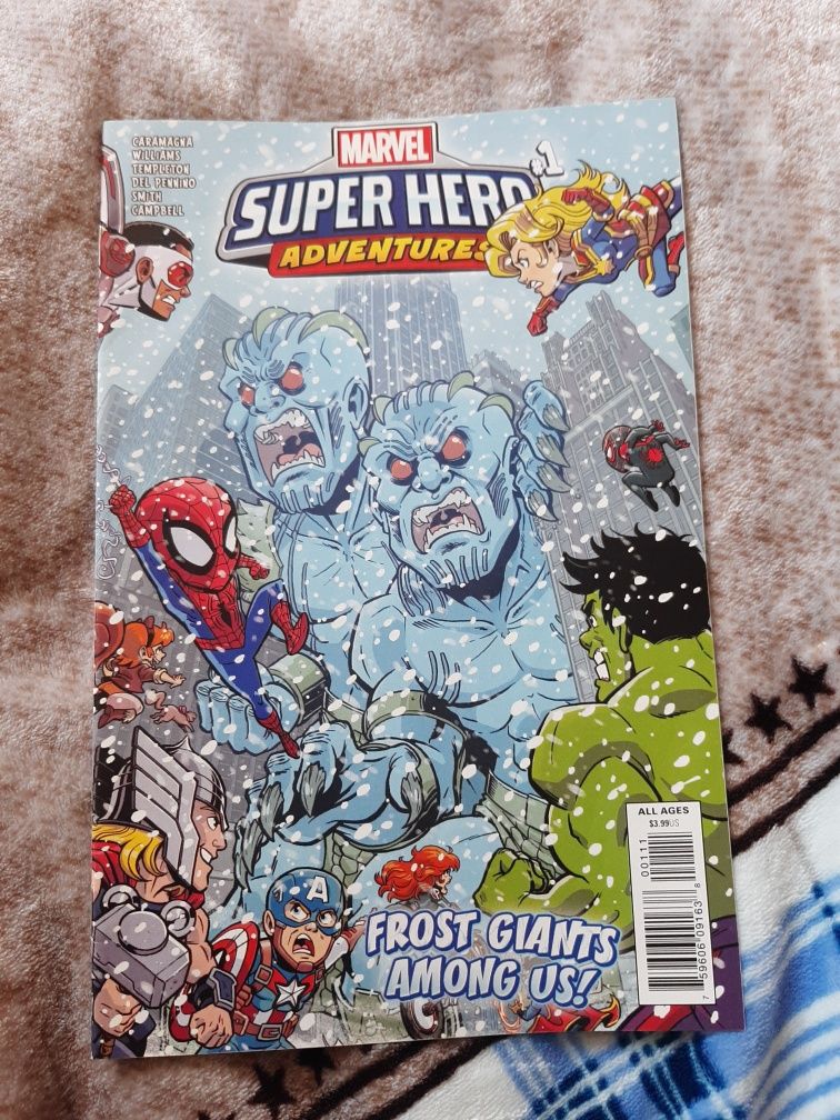 Komiks Marvel Super Heroes Adventures Frost Giants Among Us