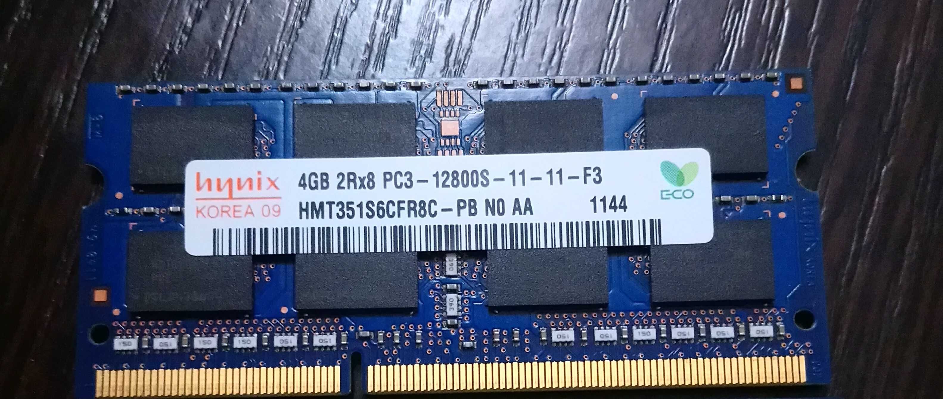 Оперативна память DDR3 SO DIMM 4GB (3х4gb)