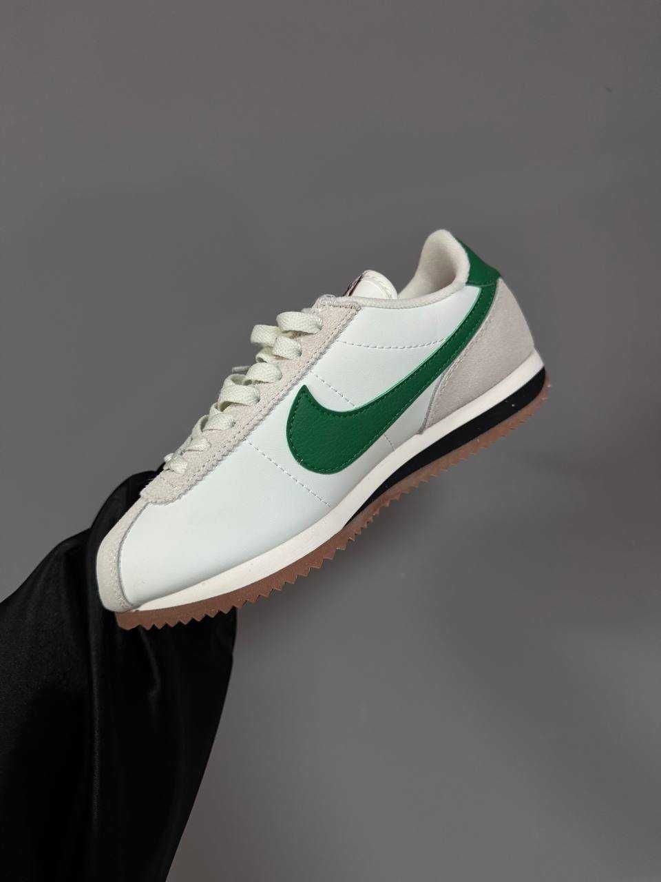 Кросівки Nike Cortez Beige/Green premium