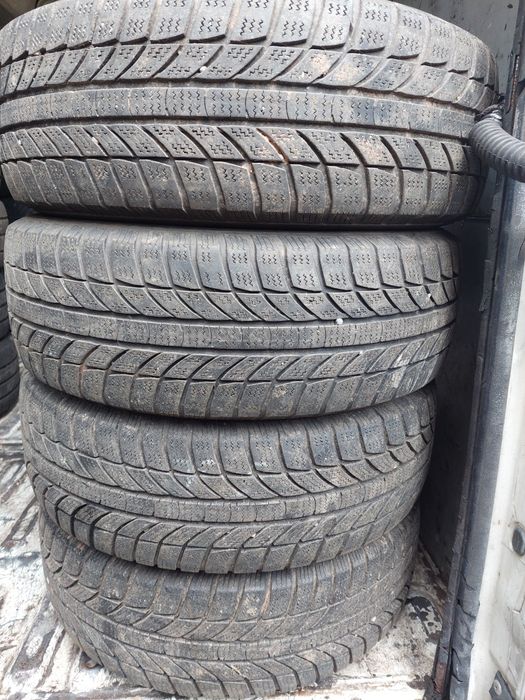 Колеса в сборе, Шкода Тур, Гольф 4. 5/100/15. Шины зима 195/65/15.