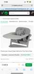 Столик для стільця Cybex Gold Lemo Tray Storm Grey