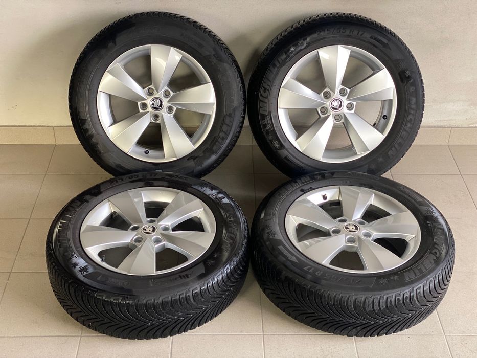 Колеса Зима Диски + Шини Skoda Kodiaq 215/65 R17 5х112