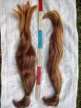 Cabelo loiro natural para extensões