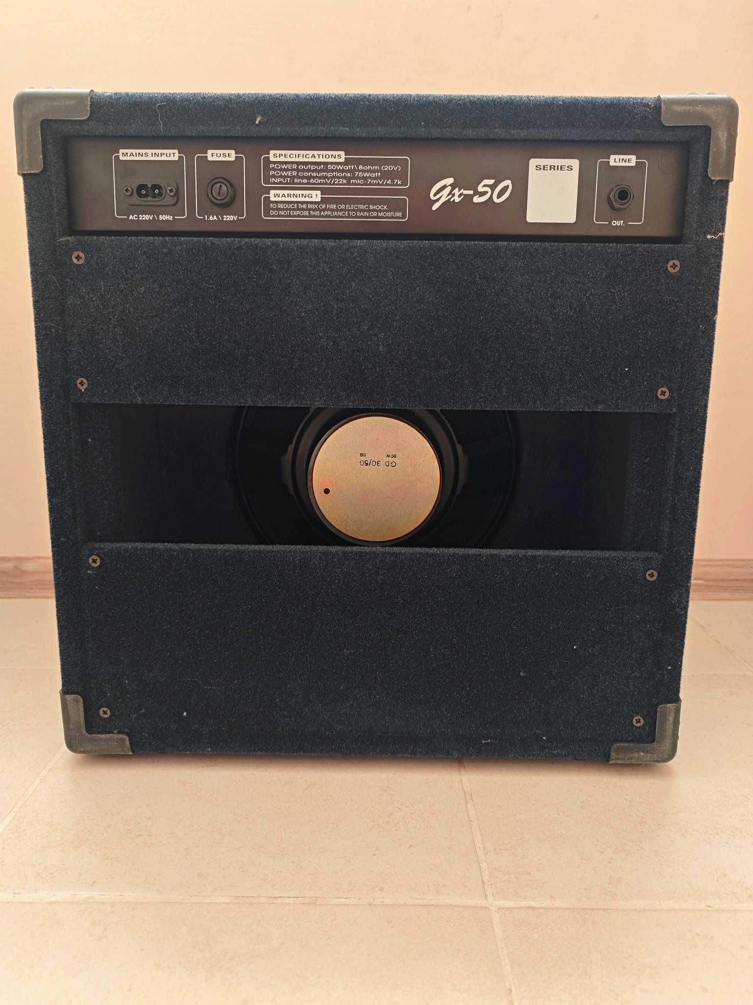 Wzmacniacz Combo Box Electronics GX-50 – 50W – Sprawny