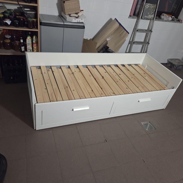 Łóżko ikea Brimnes  80x200