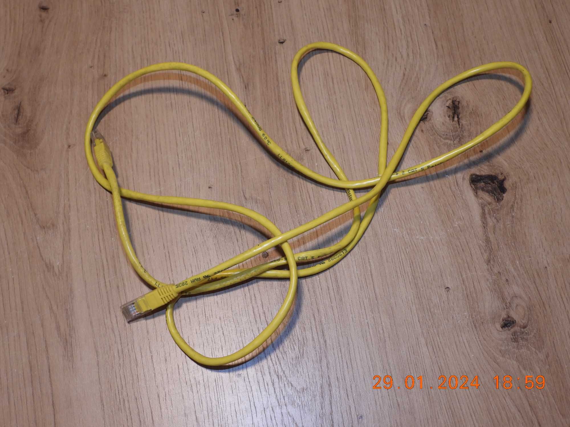 Kabel sieciowy  LAN ETHERNET RJ45 - 200cm