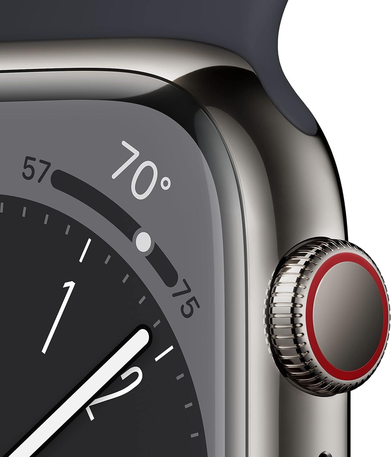Apple Watch Series 8 41mm GPS + LTE Graphite Steel Midnight Band