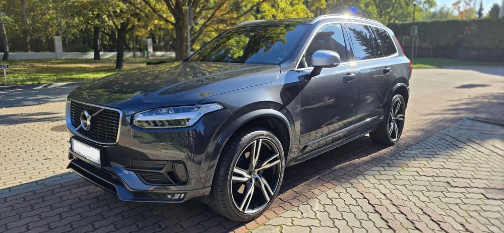 Volvo XC 90 VOLVO XC90 R DESIGN 7 os - salon, bezwypadkowy, felgi 22" - 2 x kpl