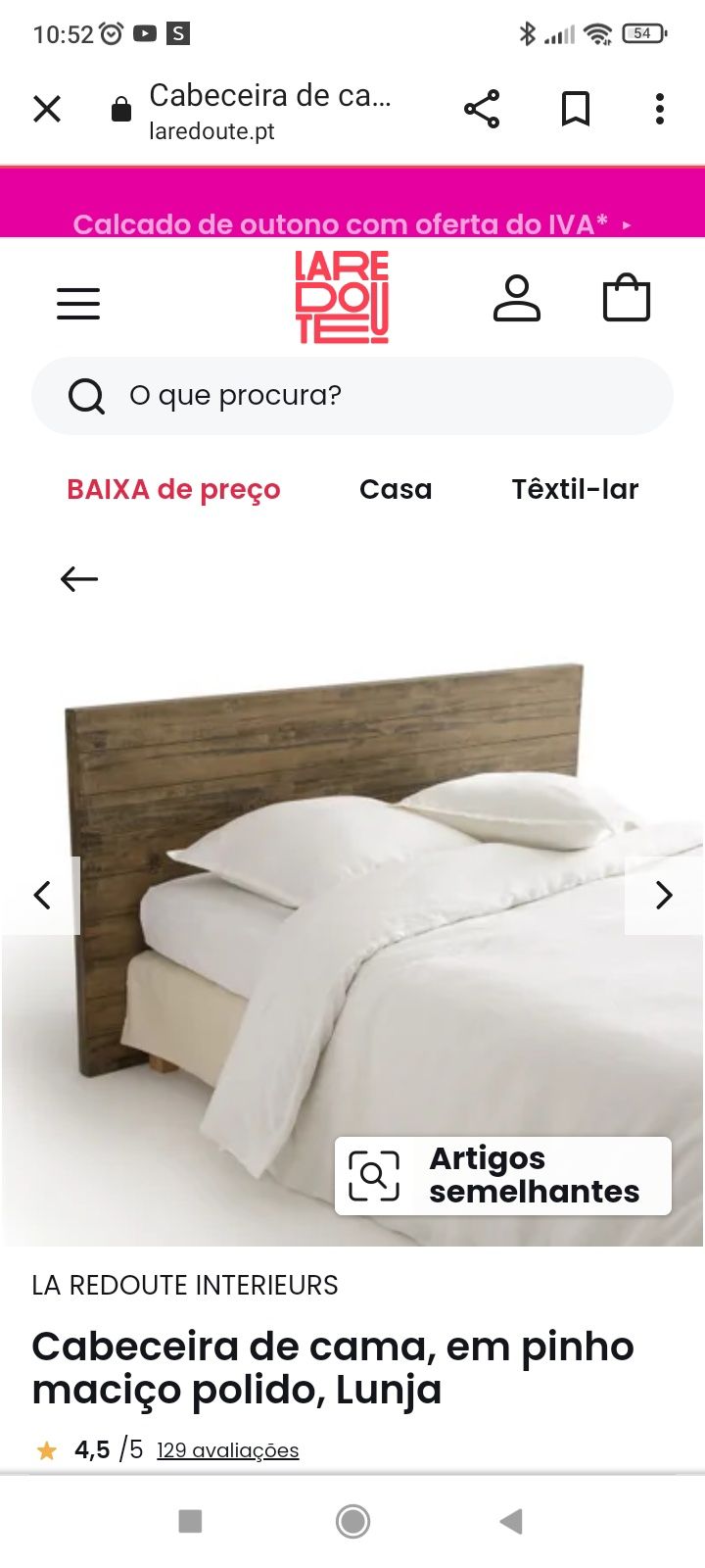 Cabeceira de cama