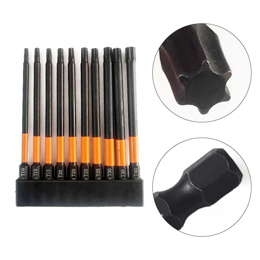 біта torx 10 см біта t40 t30 t25 t20 t15 t10 бита торкс набір біт torx