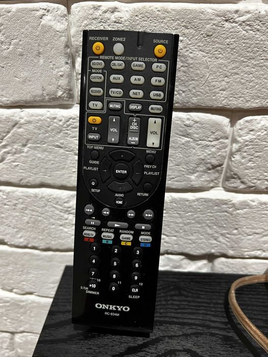 Kino domowe 5.0 Onkyo TX-NR414 + komplet kolumn Quadral Quintas