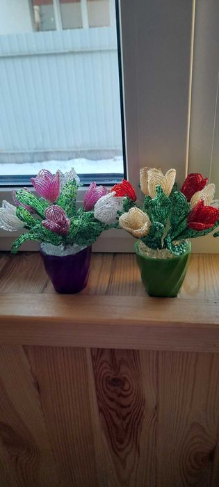 Плету на замовлення квіти і інші вироби з чешського бісеру