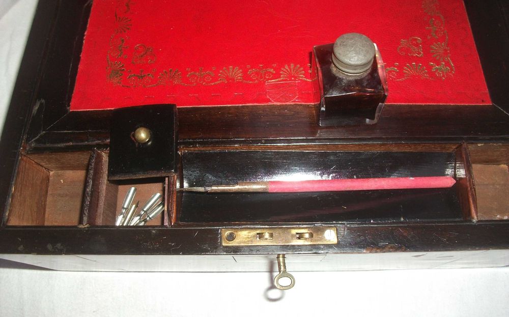Caixa de escrita antiga século XIX