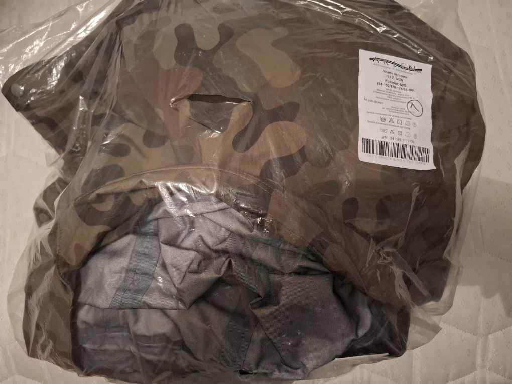 KOMPLET Ubranie wojskowe GORE-TEX wzór 128Z/MON roz. M/S nowe.