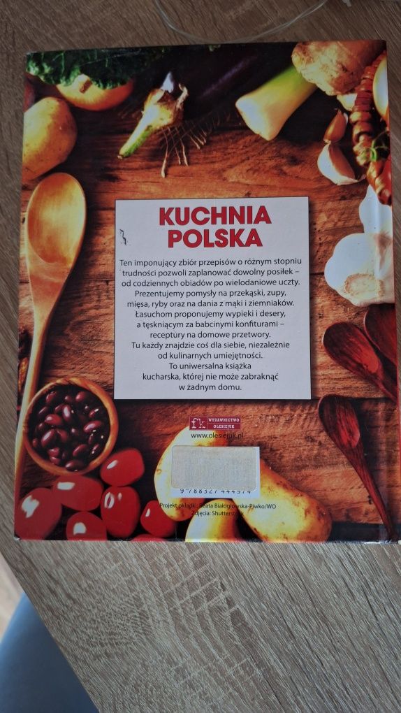 Książka kucharska "Kuchnia Polska"