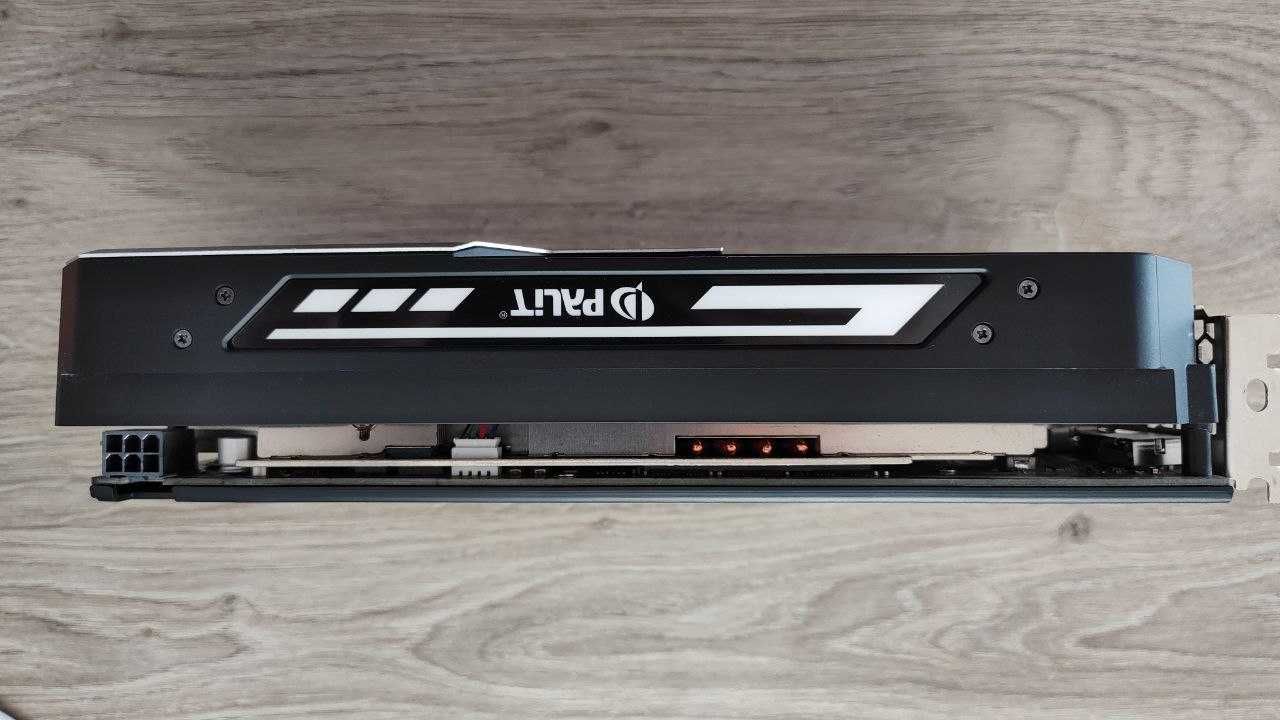 Відеокарта GTX Palit Super Jestream 6 Gb DDR 5 192 bit, 3 DP, 1 HDMI