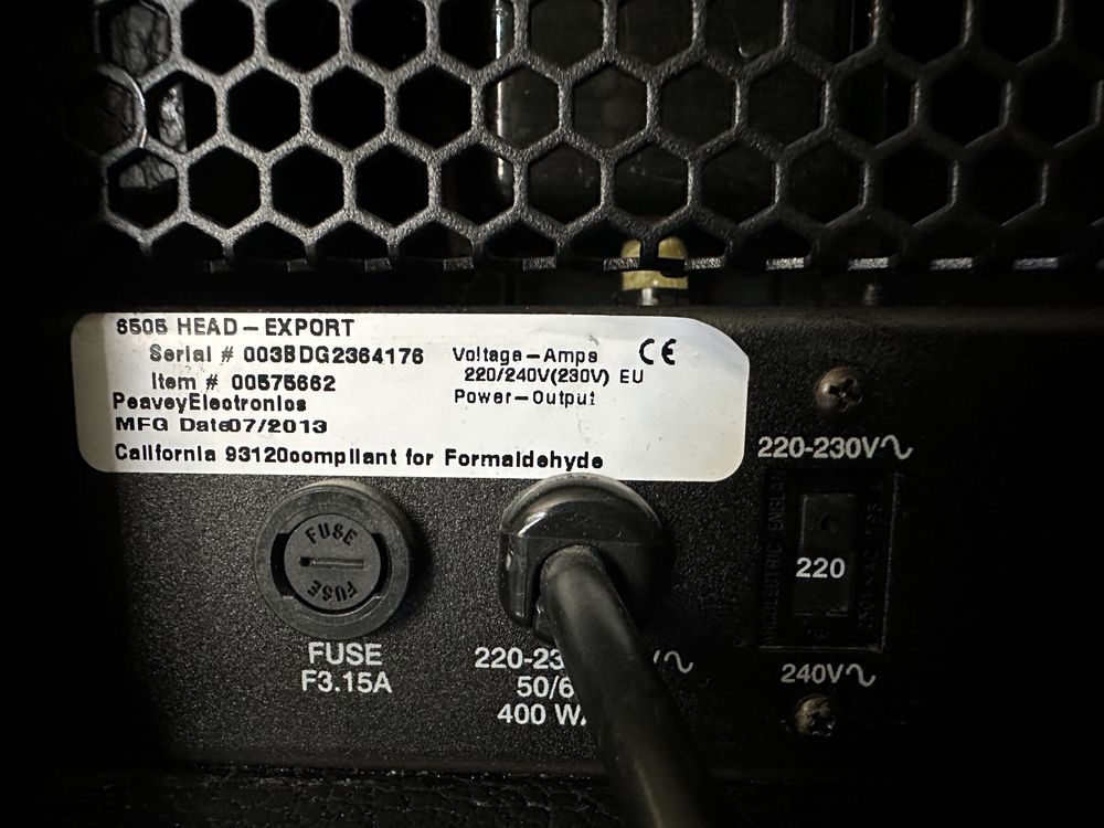 Peavey 6505  USA