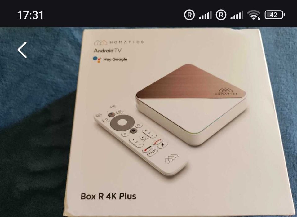 Тв бокс Homatics Box R 4k Plus 4/32 sk2 ugoos x5m pro