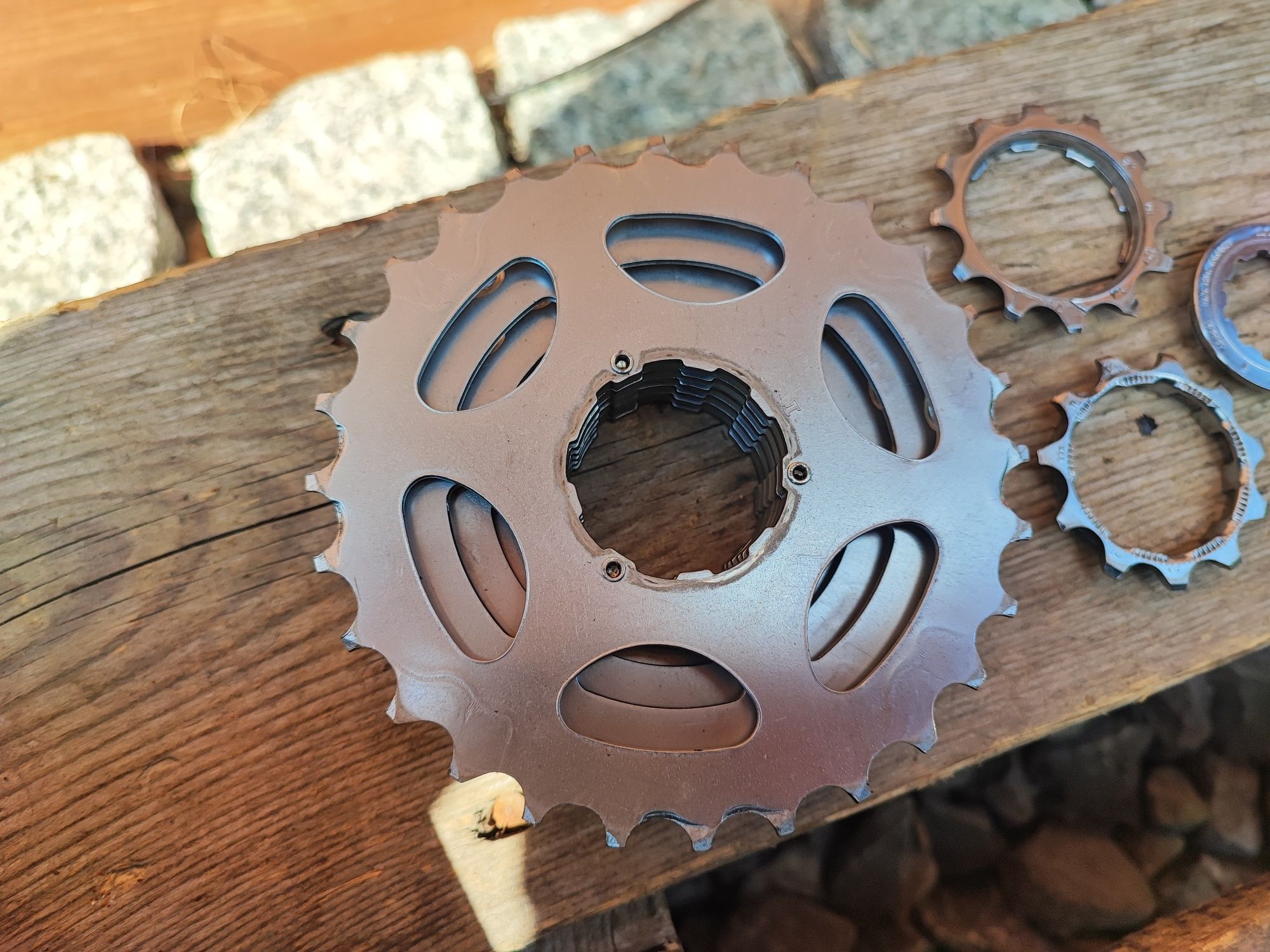 Kaseta rowerowa Shimano Deore LX M567 8s retro mtb