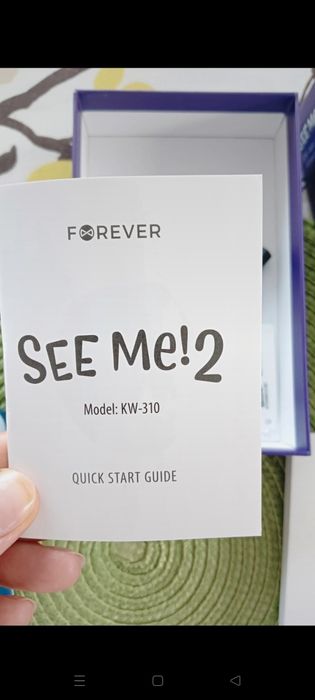 Zegarek/ telefon Smartwatch Forever see me