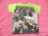 T-shirt Kidsworld z krótkim rękawem; 104-110 cm/ 4-5 lat
