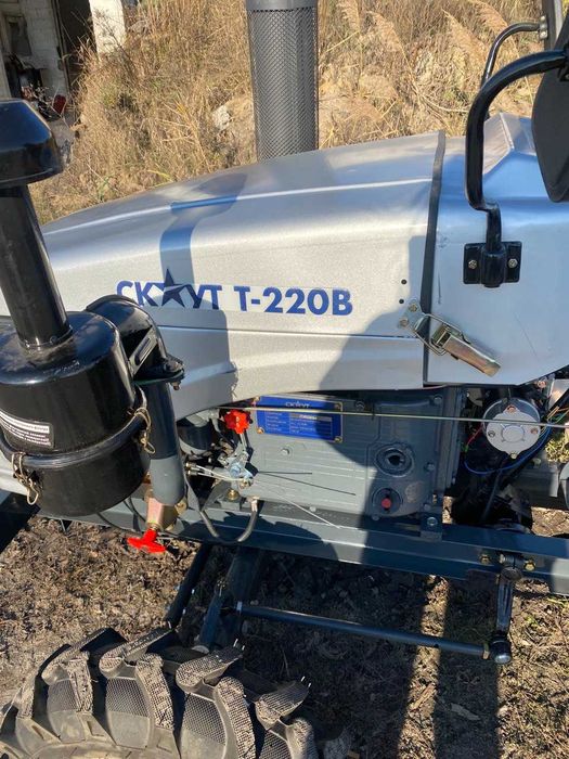 Мототрактор GARDEN SCOUT T-220 НЬЮ! ЗІП,Доставка,Гарантія 2р