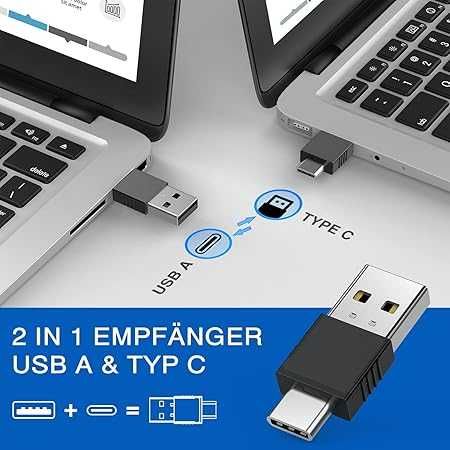 Pilot Prezenter Wskaźnik Laserowy do prezentacji USB - C czerwony
