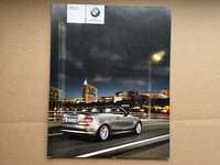 2009 / BMW 1 Series (E88) Convertible Cabrio / EN / Prospekt Brochure