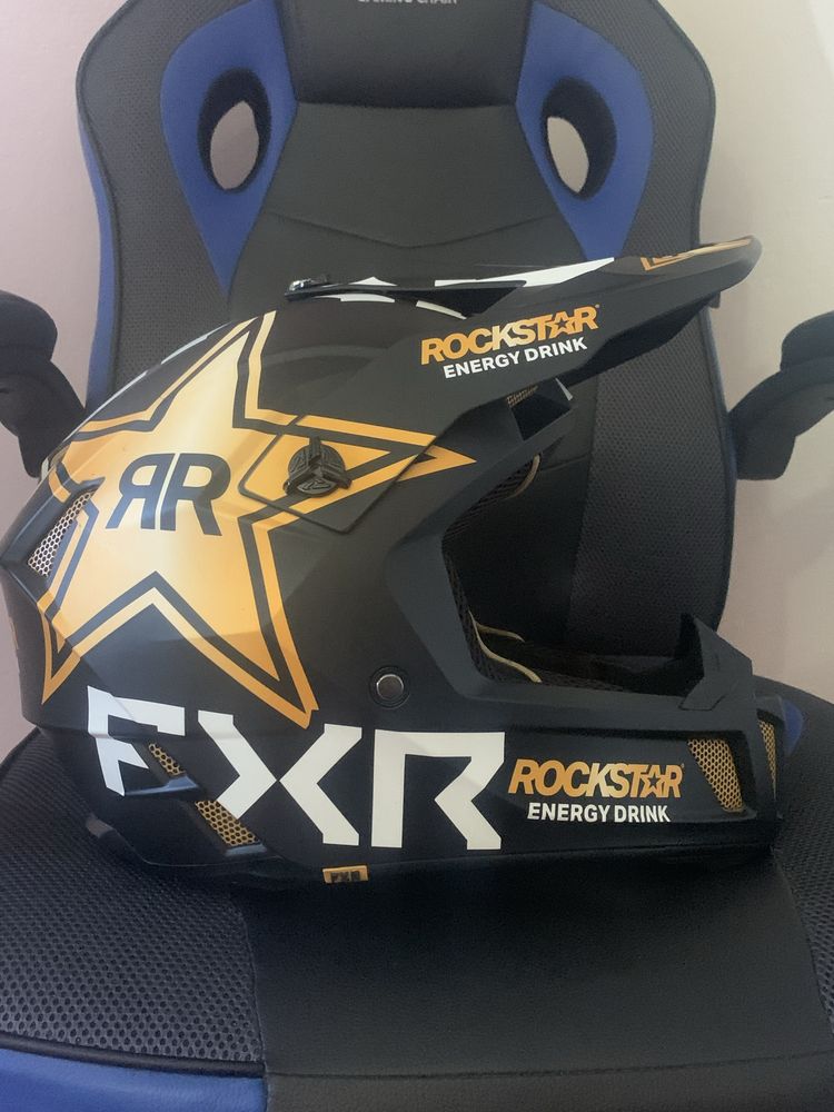 Capacete Rockstar motocross