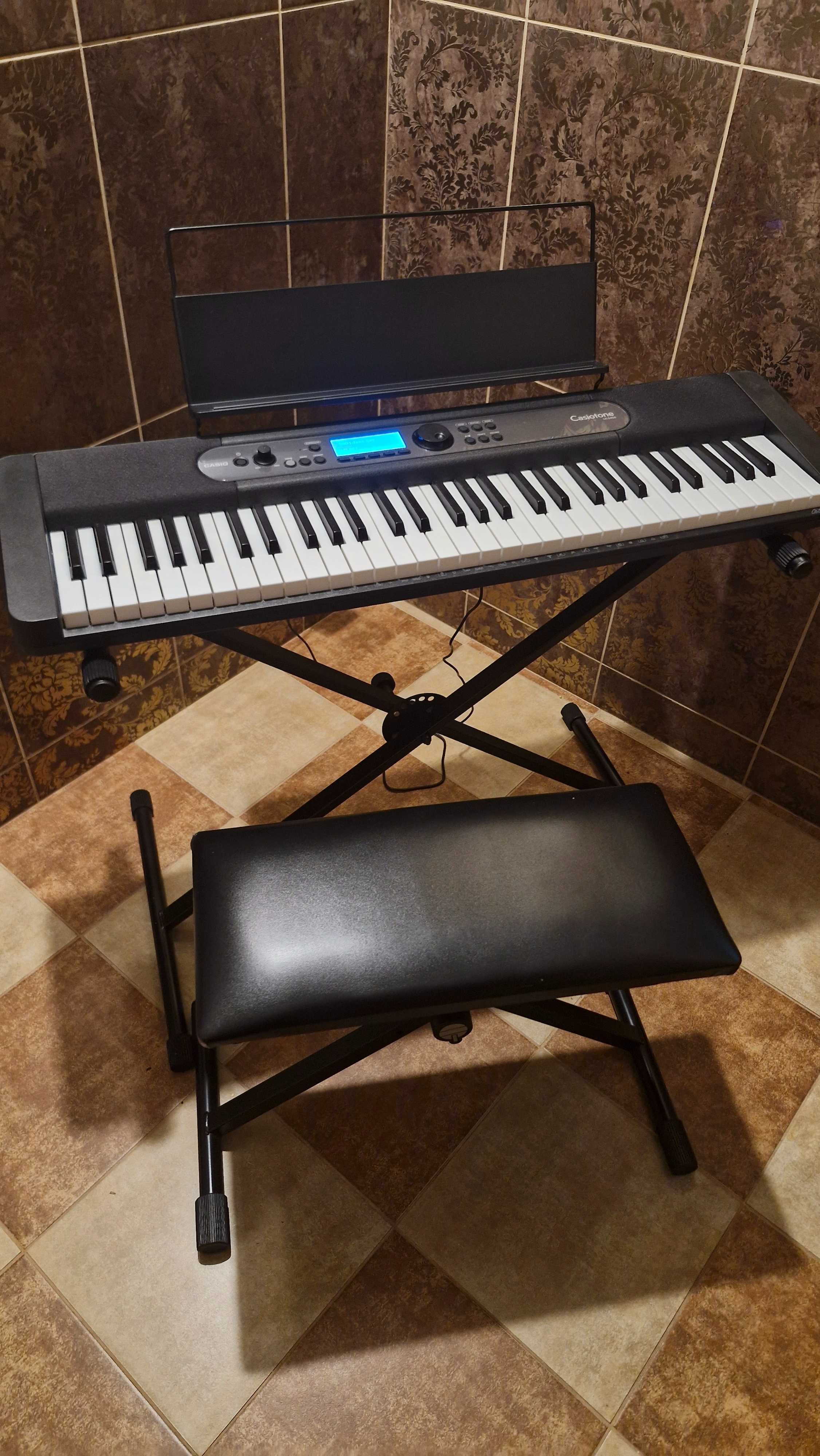 Casio LK-S450 cyfrowy keyboard do nauki gry