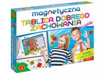 Magnetyczna tablica dobrego zachowania. Alexander