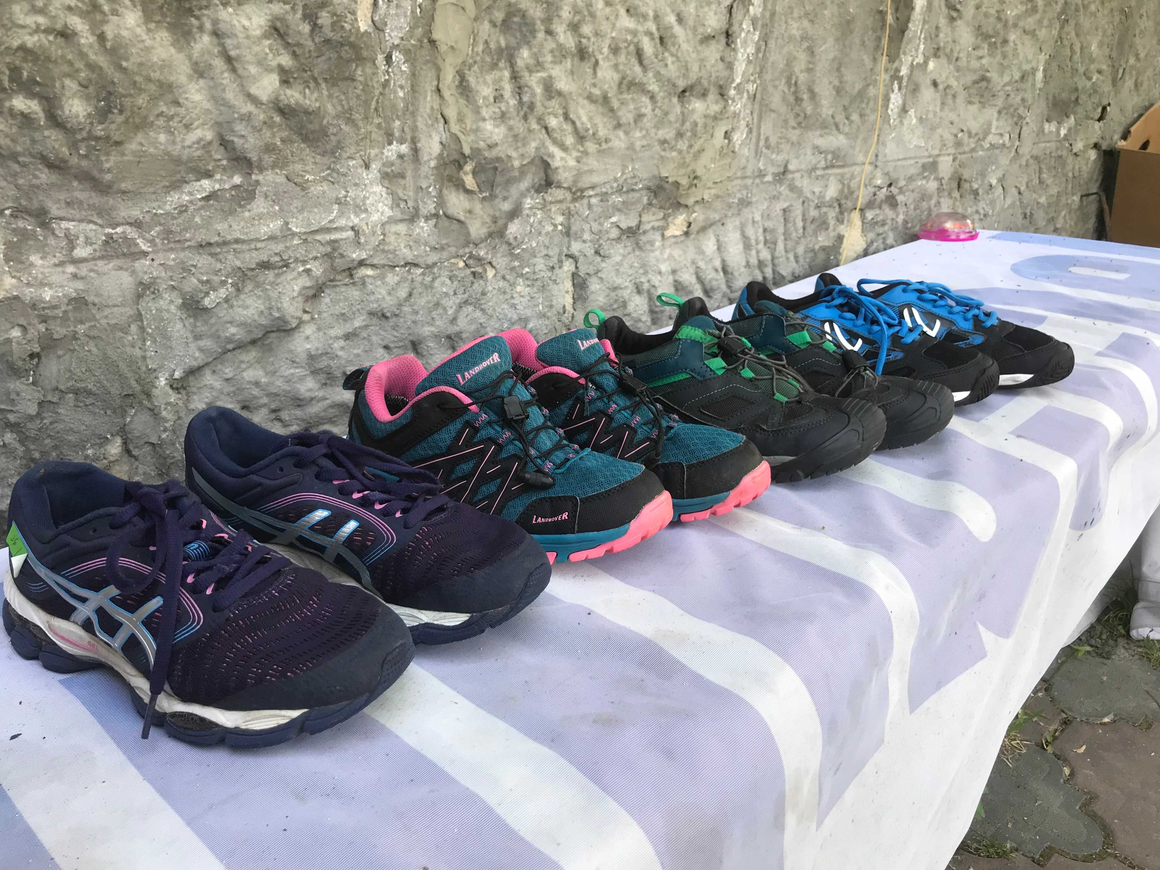трекінгові кросівки ASICS LANDROVER QUECUA 36 роз уст 22.5-23,5см