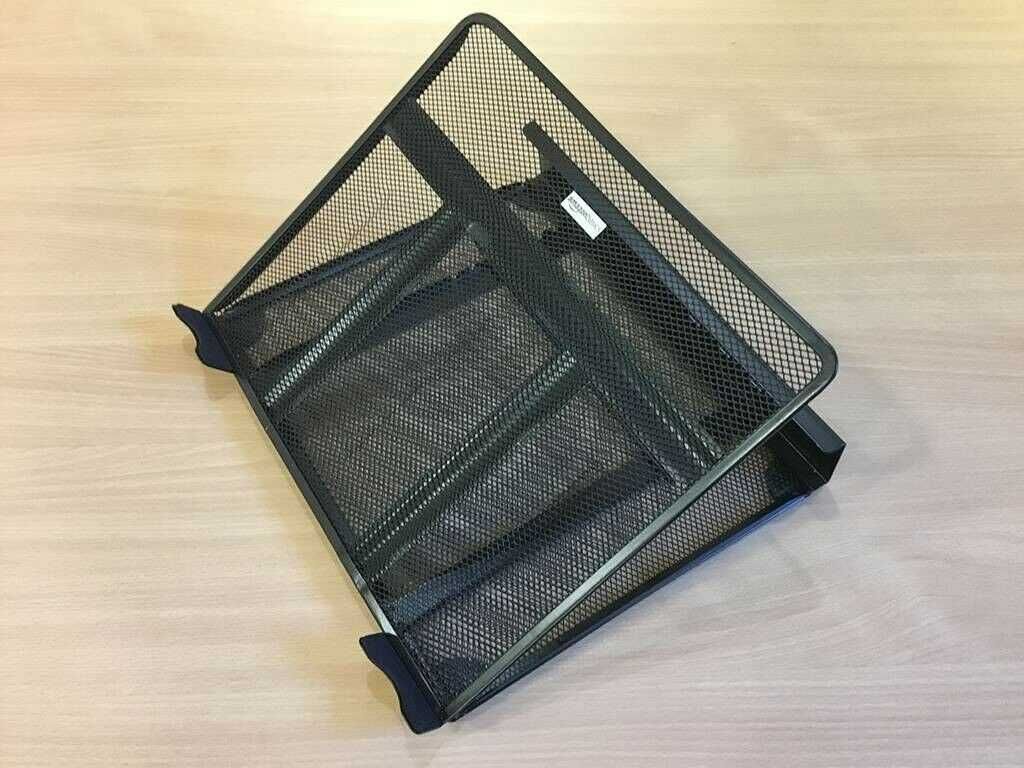 Suporte ventilado para computador portátil ajustável (em metal)