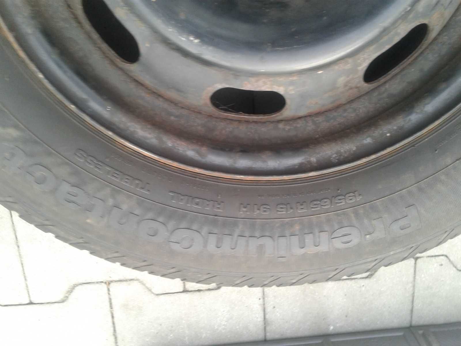 Felga 15 Koło 4x108 Peugeot 206 307 ET27 4x100 Dojazdówka Zapas Opona