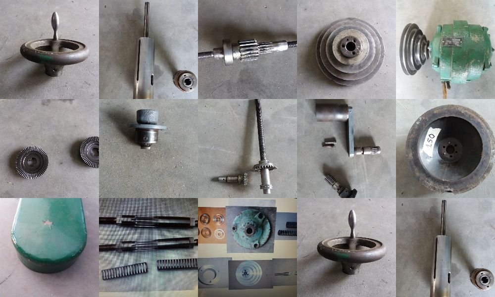 Wiertarka ws-15 zabierak, koło korba silnik Bezpłatne domu warsztat