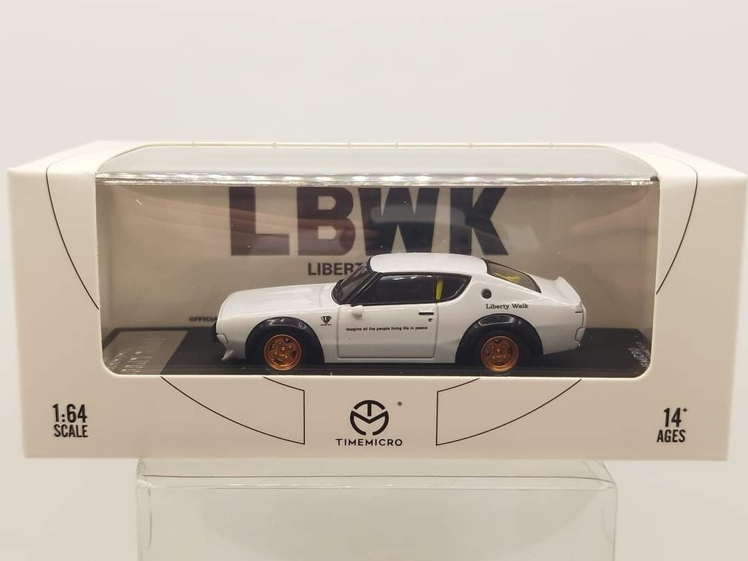 TimeMicro Nissan Skyline LBWK KPGC110 Branco